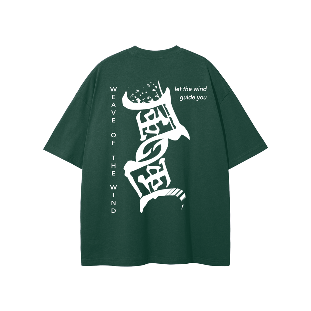 [Forest Green] WOTW White Graphics Relaxed tee, back, graphic print